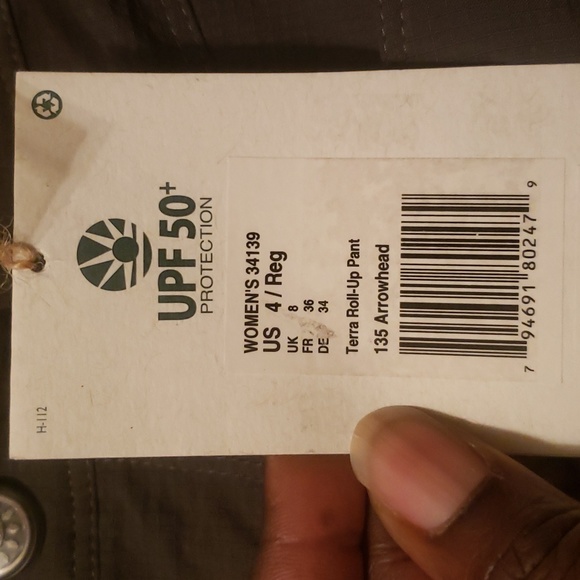 NWT Royal Robbins Women's Terra Roll-Up Pants - Picture 5 of 16